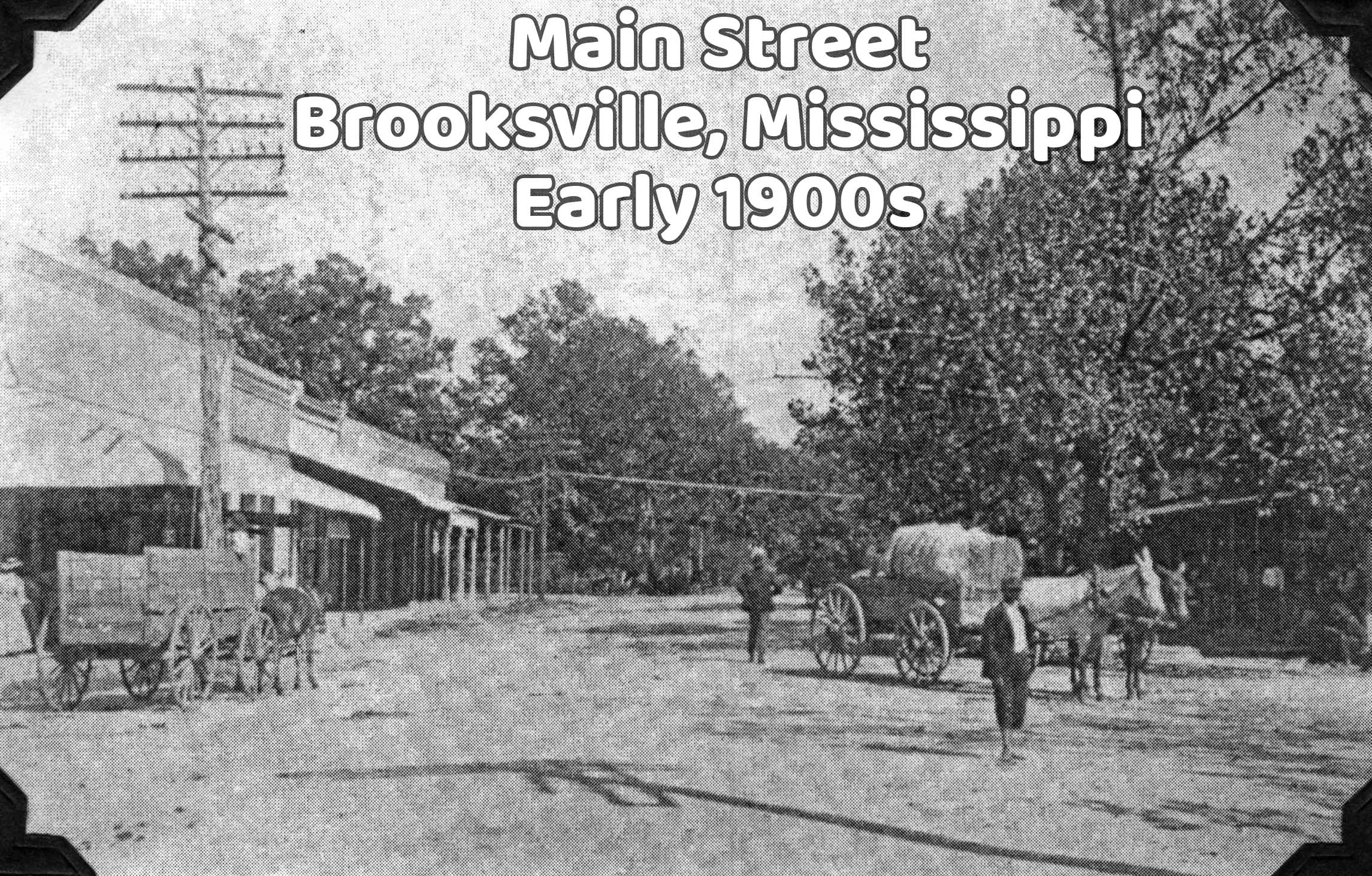 Macon Mississippi area from 1900 to 1920s
